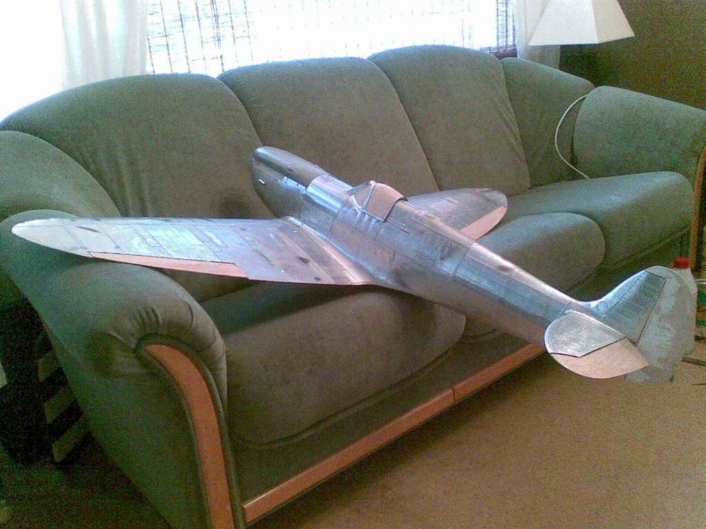 metal rc plane